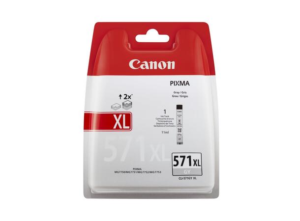 Blekk CANON CLI-571XL GY grå 